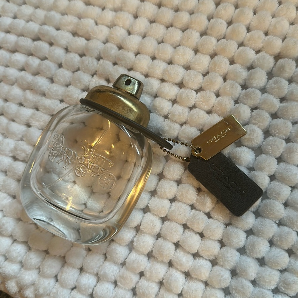 Empty Coach bottle Perfume